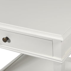 Chrissy White Bedside Table