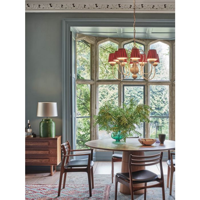Zhivago 10 Light Armed Pendant  Fitting Only- Various Finishes