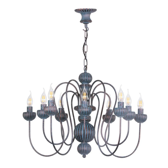 Zhivago 10 Light Armed Pendant  Fitting Only- Various Finishes