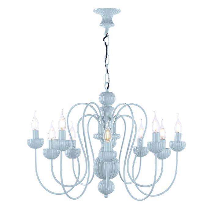 Zhivago 10 Light Armed Pendant  Fitting Only- Various Finishes