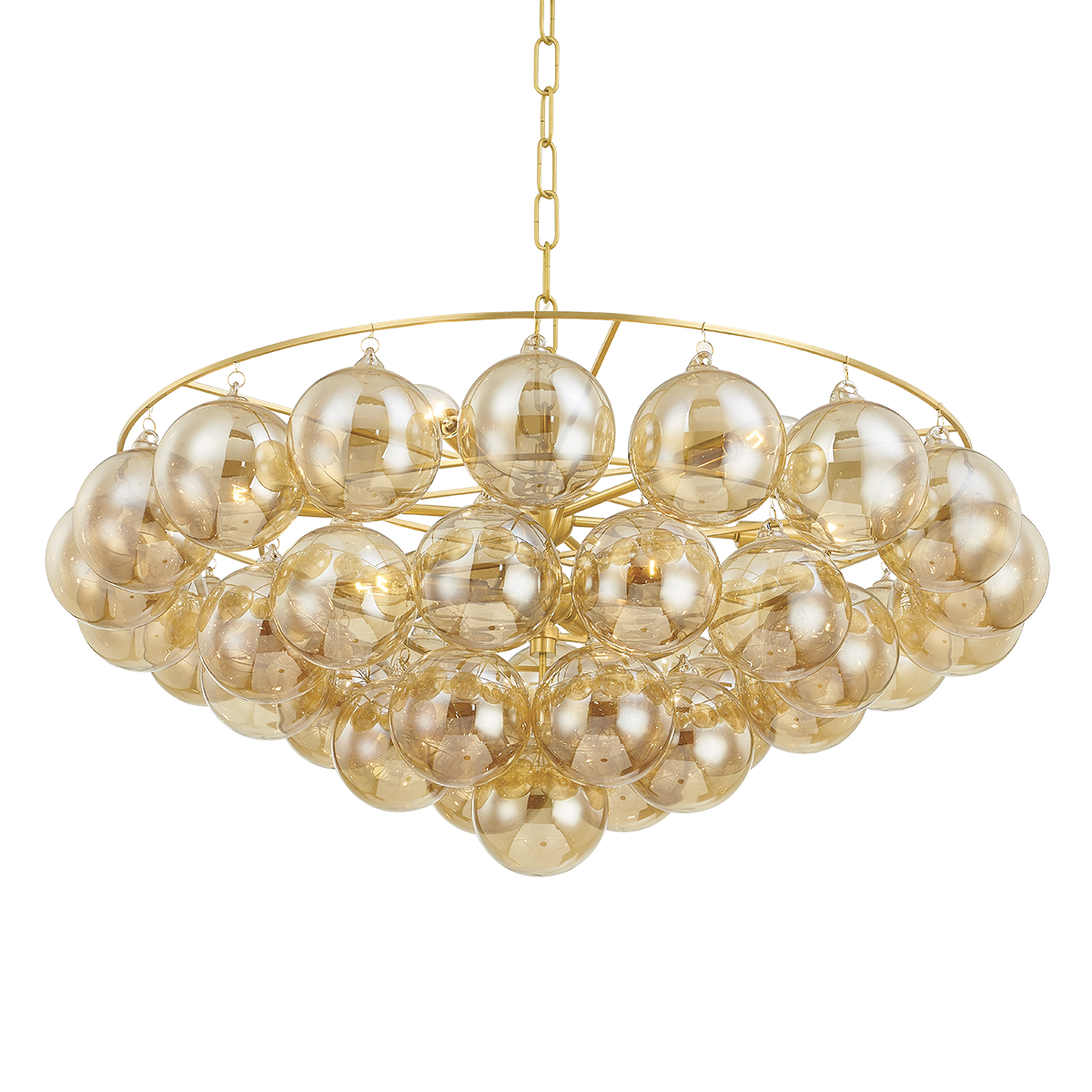 Mimi 6/9Lt Chandelier - Aged Brass