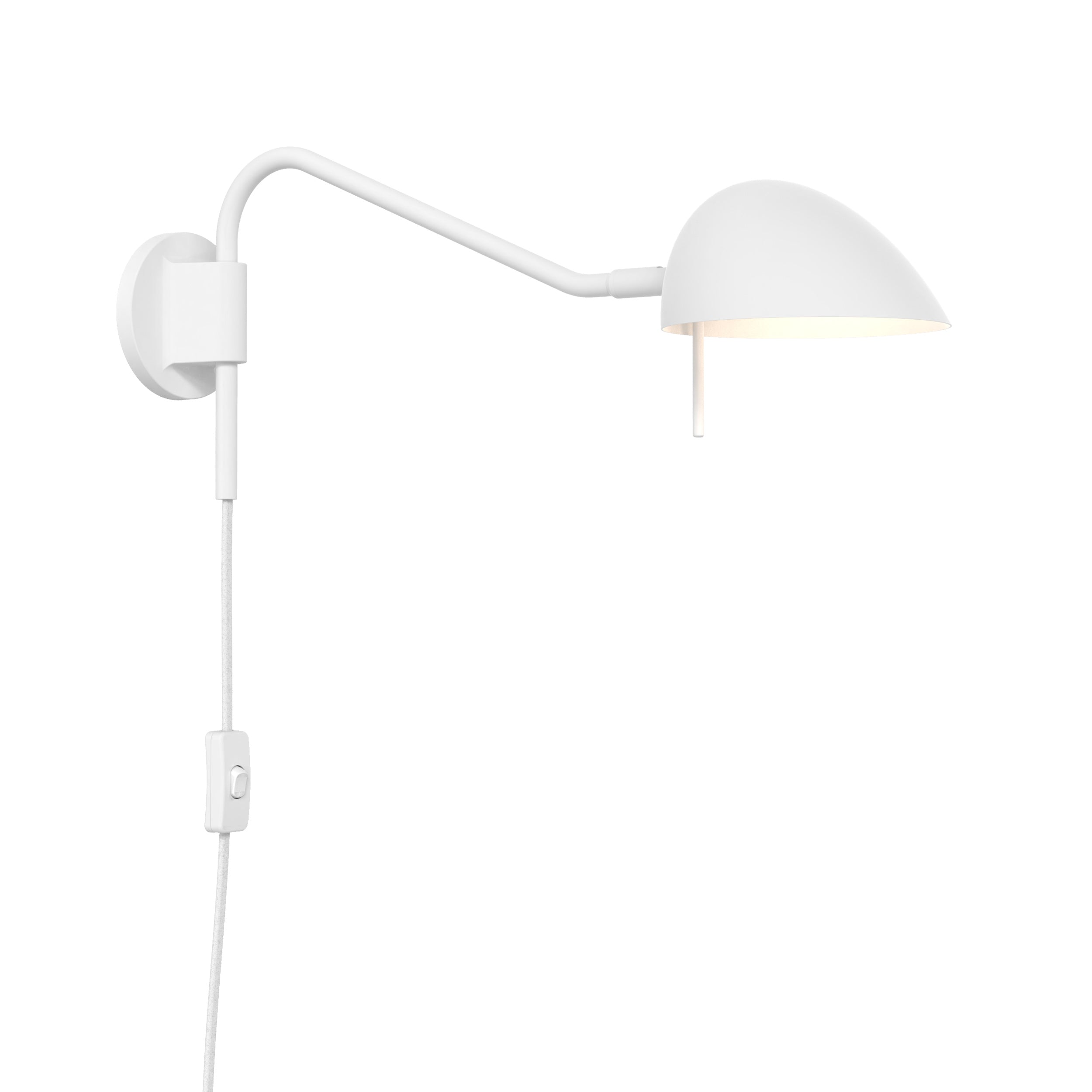 Serge Plug-In Task Light - White/Black