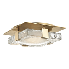 Bourne LED Wall Sconce - Nickel/Brass