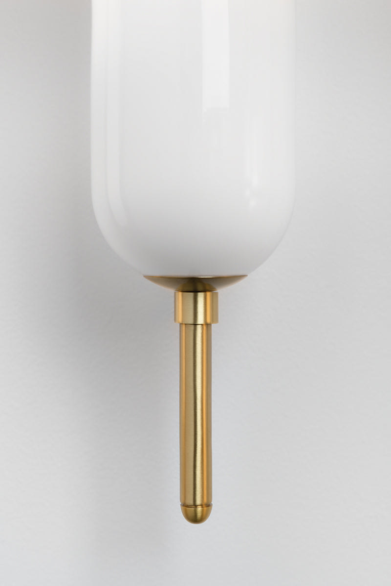 Miley 1Lt Wall Sconce - Brass