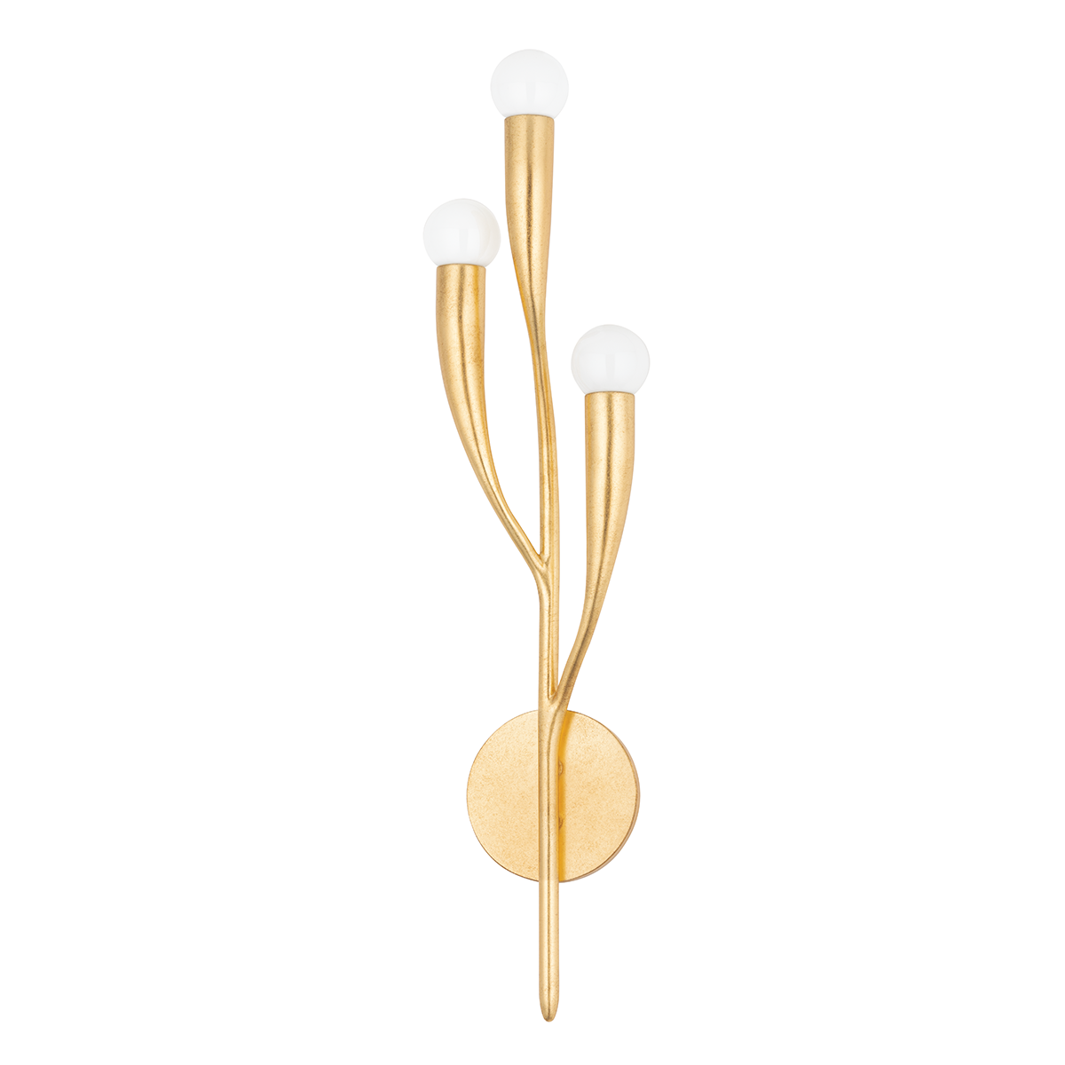 Labra 1Lt Wall Sconce - Iron/Gold