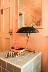 Landis 1Lt Table Lamp - Brass & Black