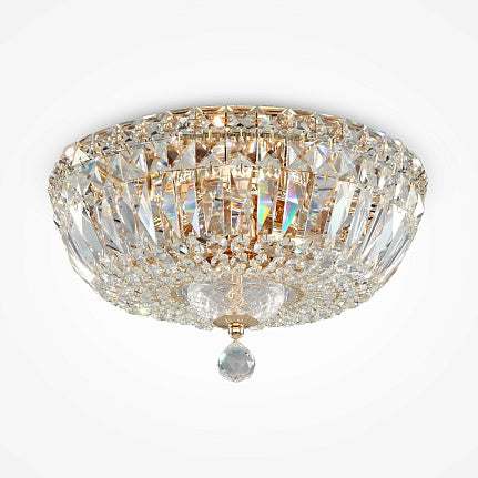 Basfor Crystal Ceiling Light 3Lt - Gold - Promotional Offer