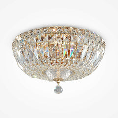 Basfor Crystal Ceiling Light 3Lt - Gold - Promotional Offer