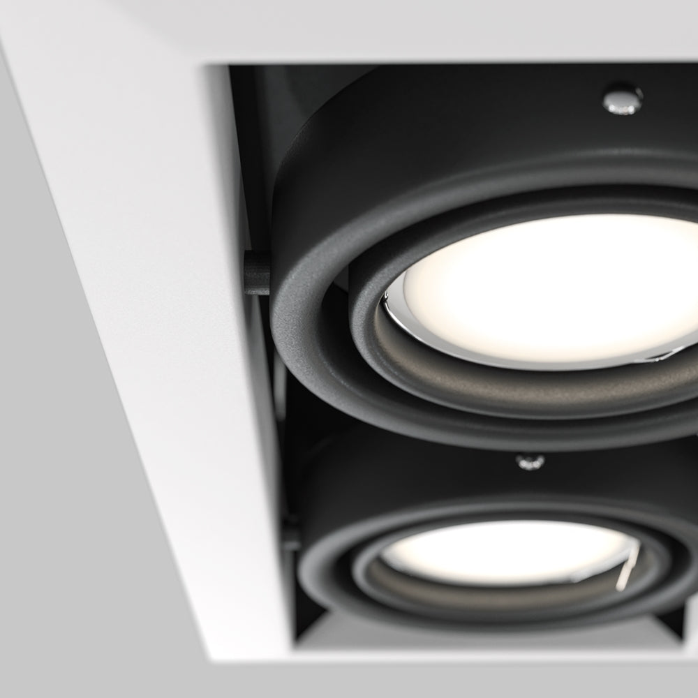 Metal Modern GU10 Recessed Downlight- Black/ White Finishes