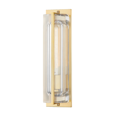 Hawkins 1Lt Wall Sconce - Aged Brass