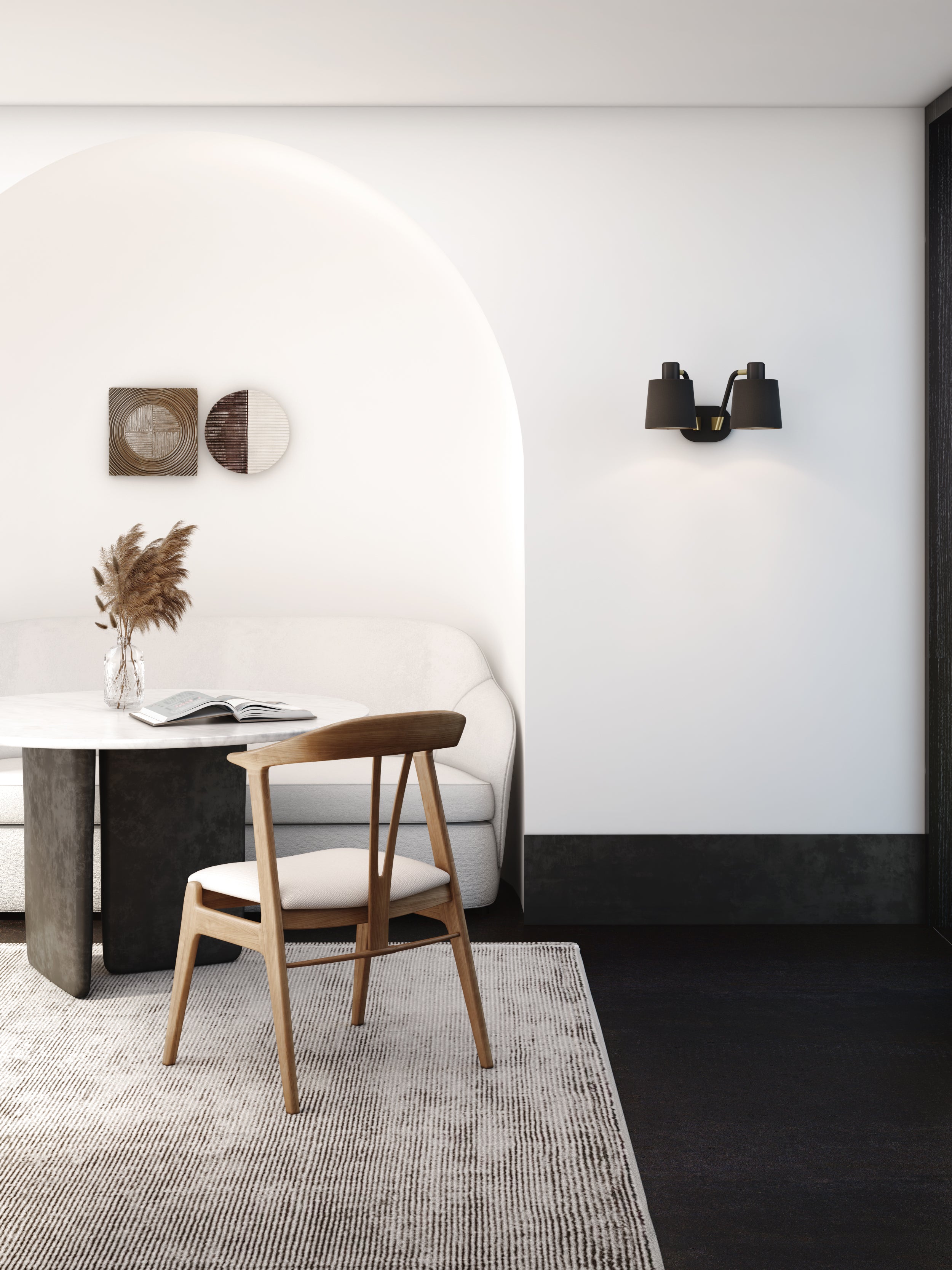 Edward Twin Wall Light