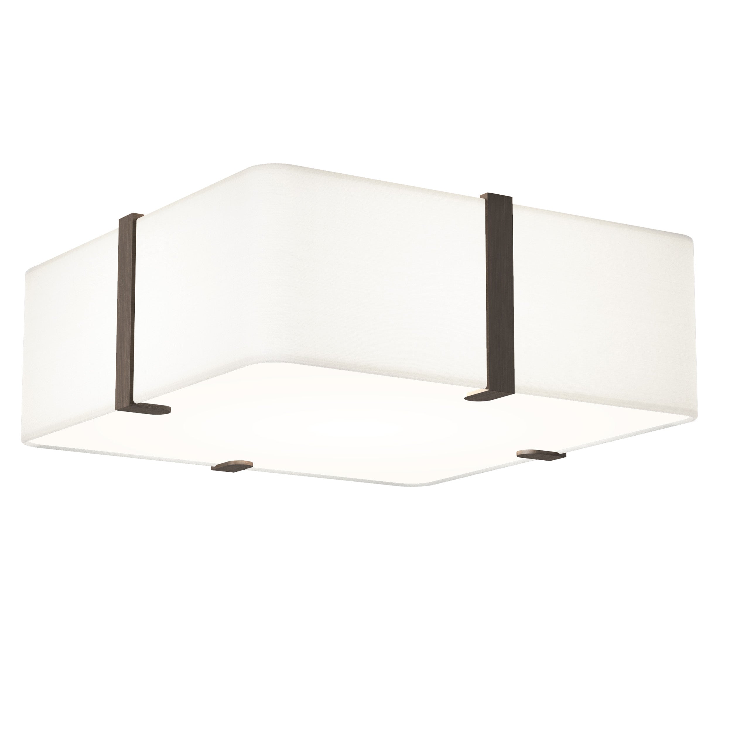 Elba Square 350/500 Shade- White/ Putty Finishes