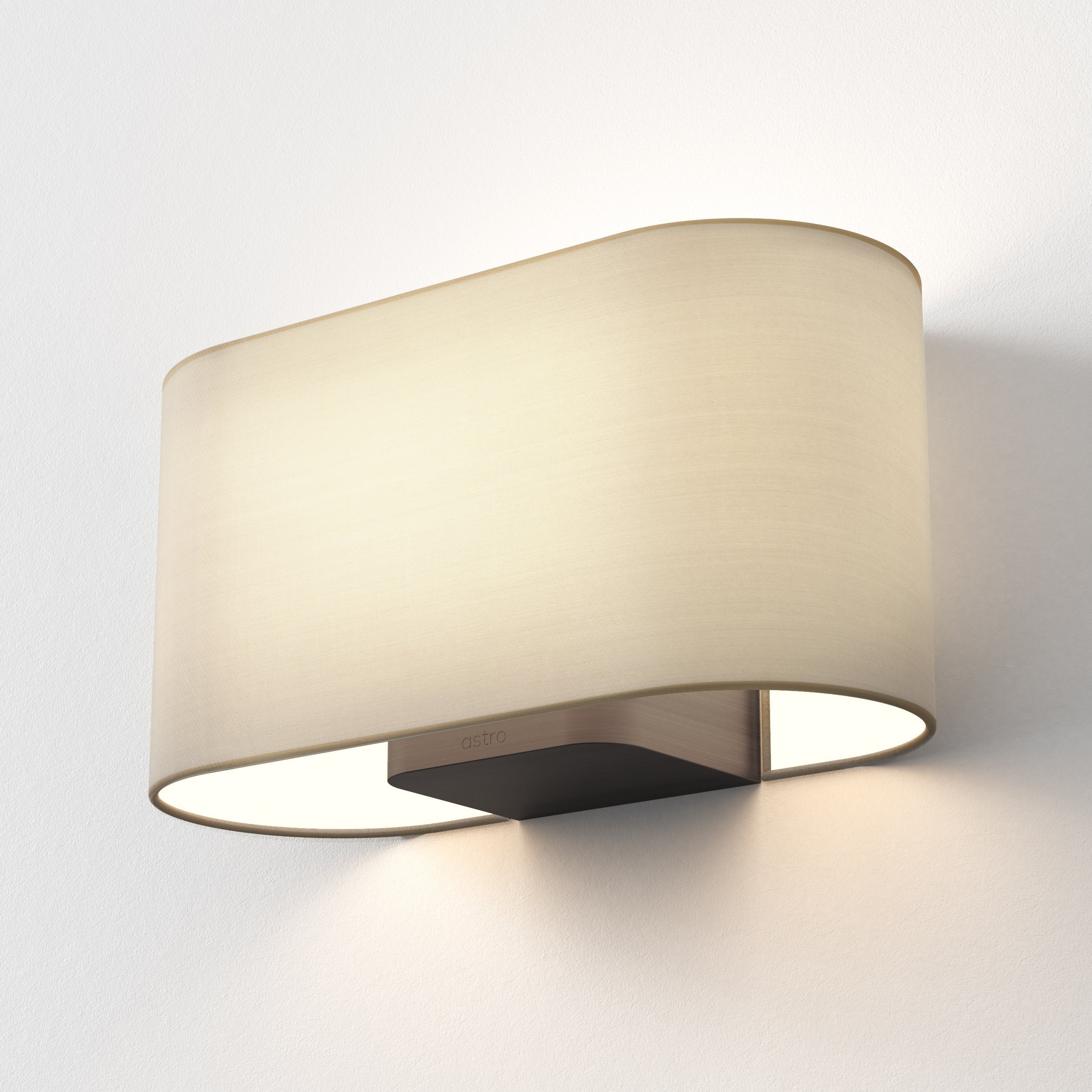 Venn Wall Light- Matt Nickel/ Bronze