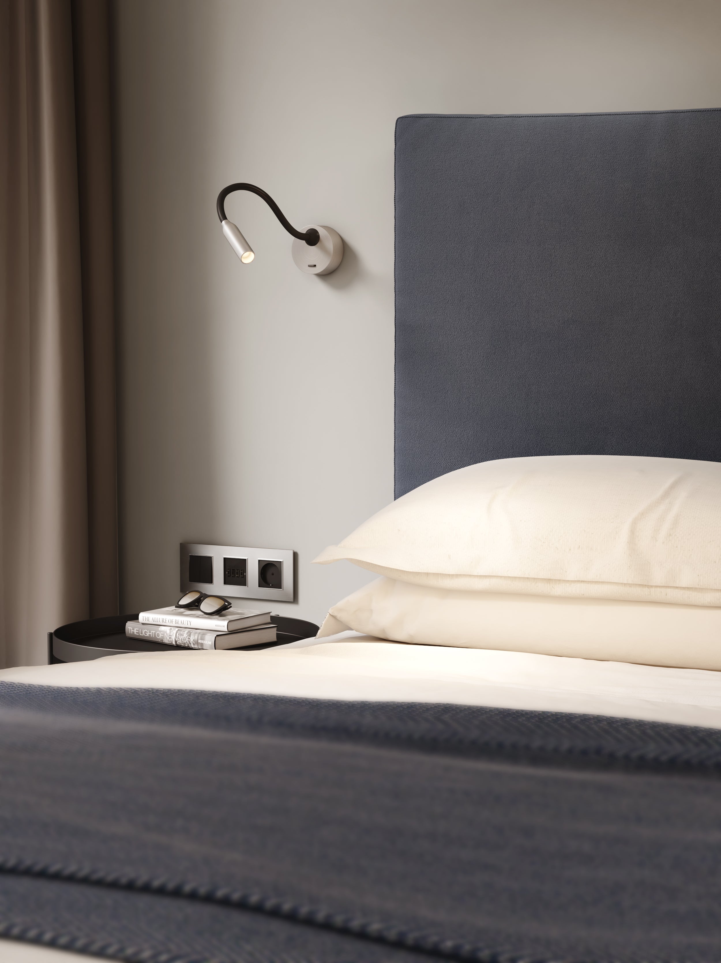 Lucca Surface Reading Light- Various Colors