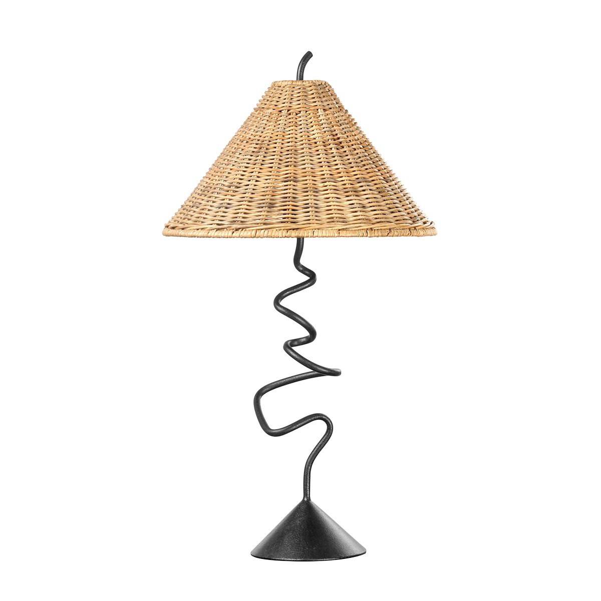 Alaric Rattan 1Lt Table Lamp