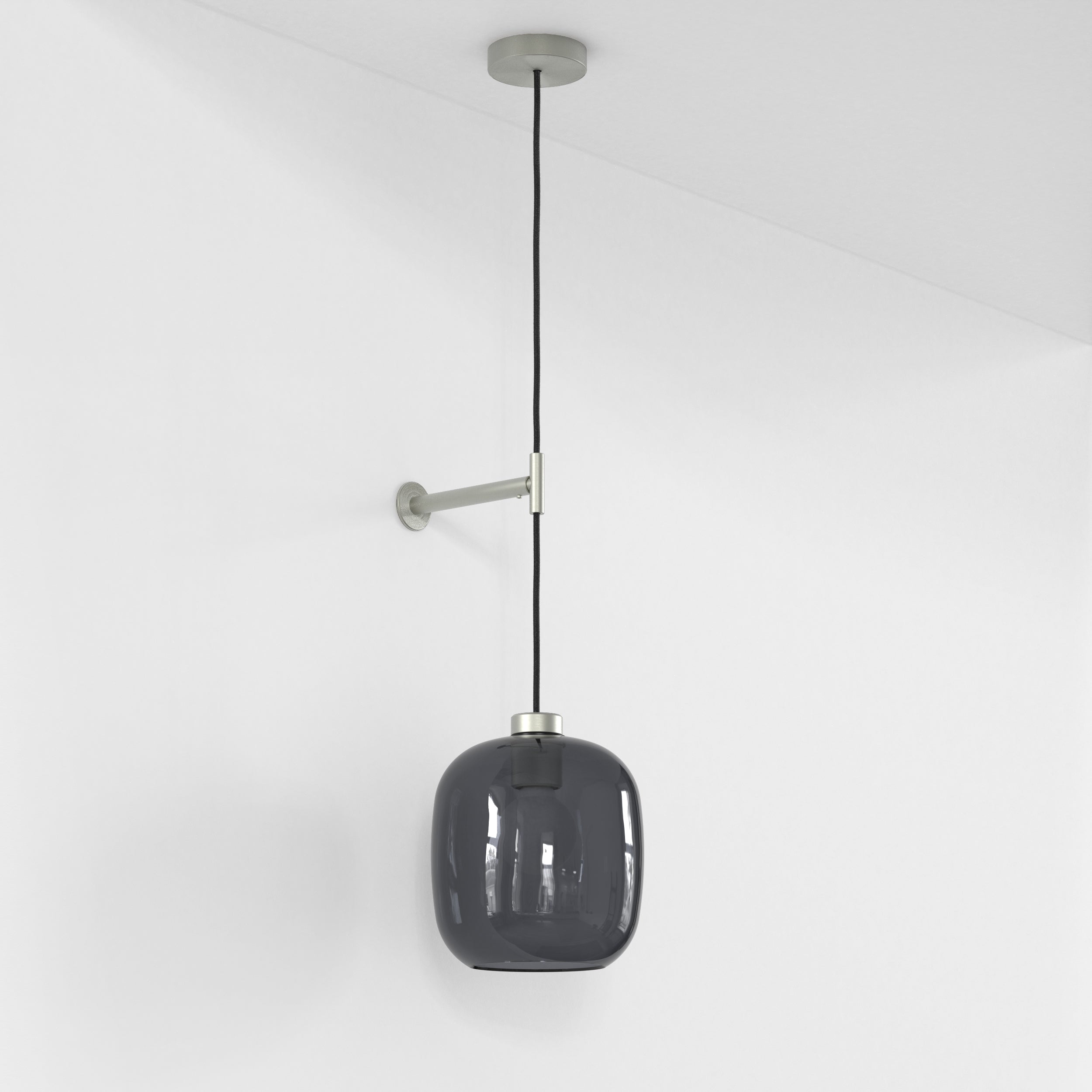 Curve Glass 220/285 Glass Shade