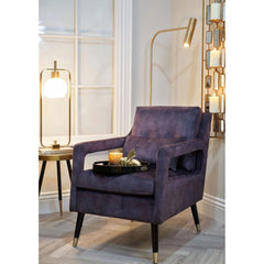 Calder Floor Lamp - Smooth Gold Finish