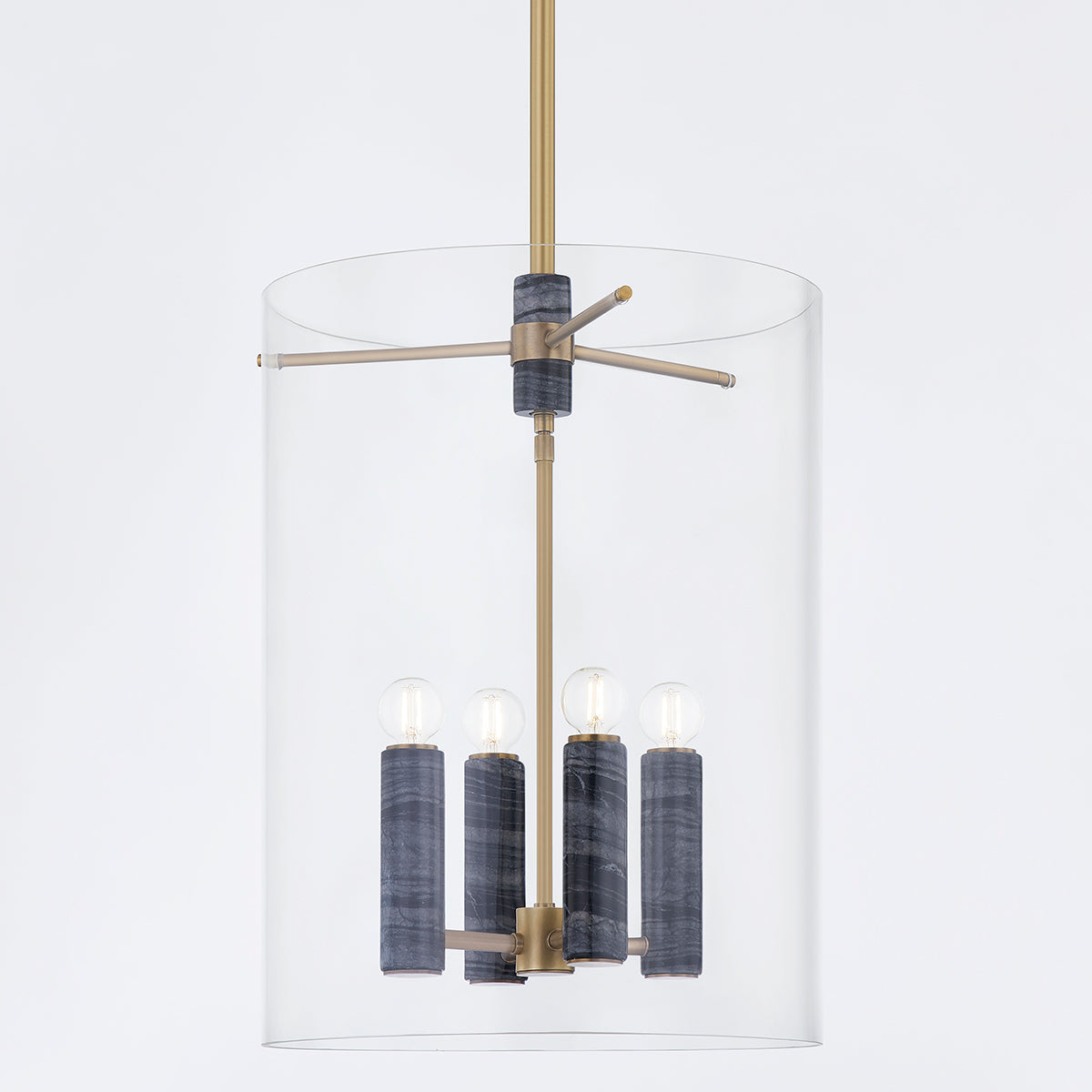 Adonis 3/4Lt Lantern - Vintage Brass