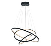 Aaron LED Hanging Light - Matt Nickel/Anthracite Finish - Cusack Lighting