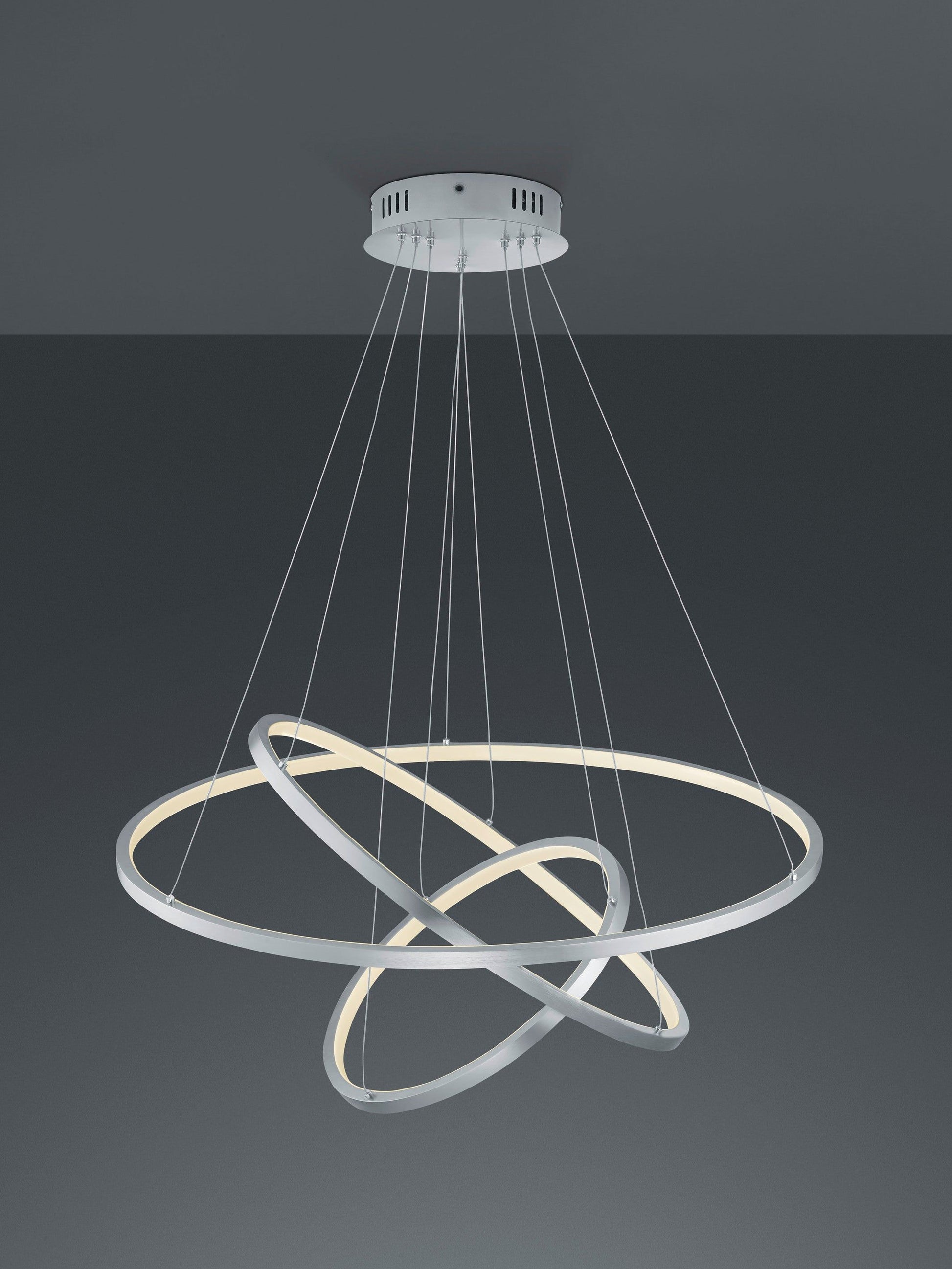 Aaron LED Hanging Light - Anthracite Finish