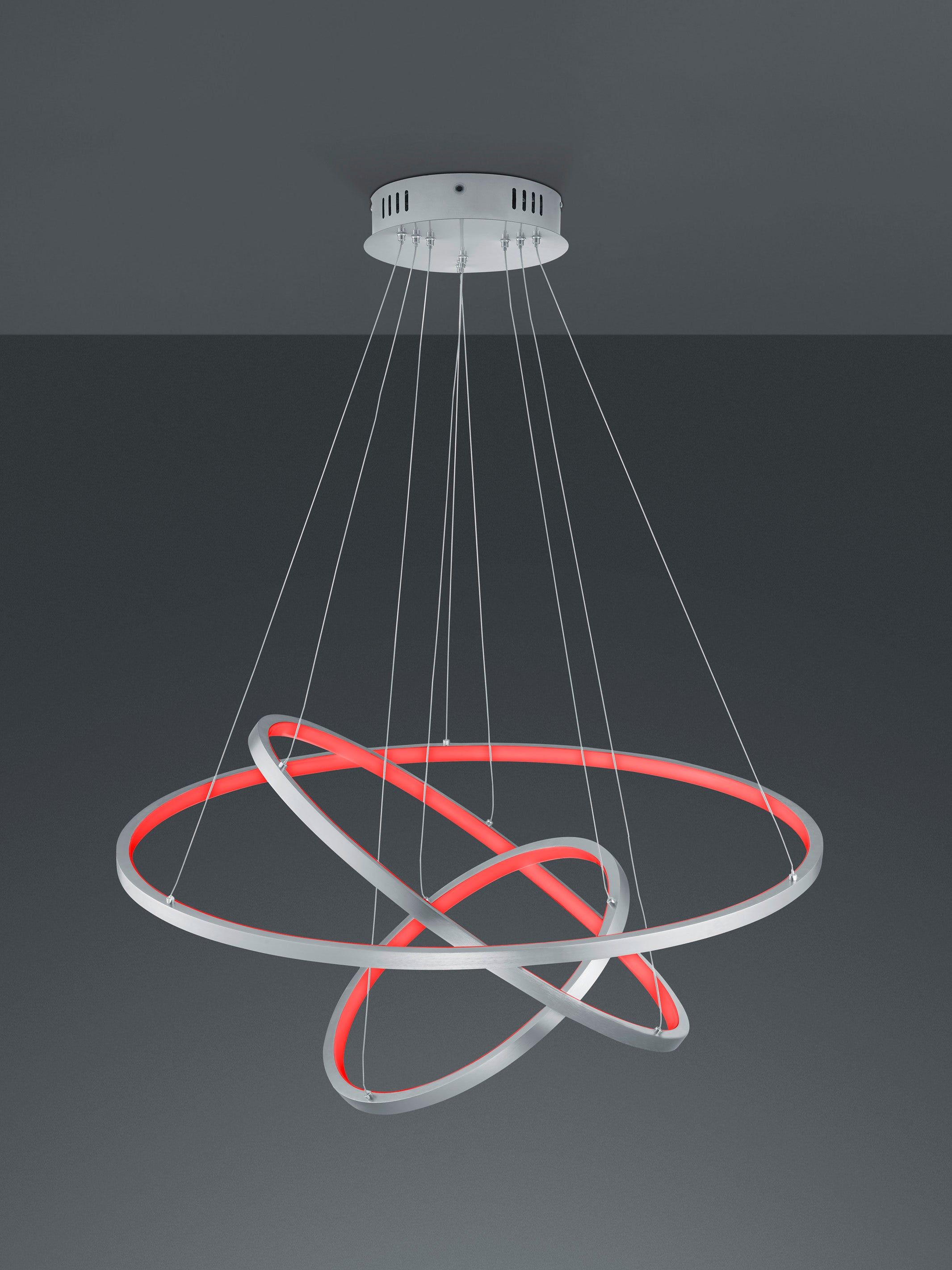 Aaron LED Hanging Light - Anthracite Finish