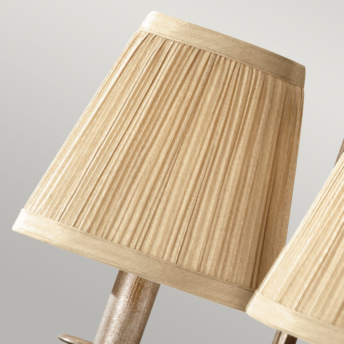 Abbey 3L Hanging Shade Ceiling Light - Silver Sand Finish