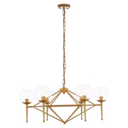 Abira 6/8Lt Geo Pendant Lamp
