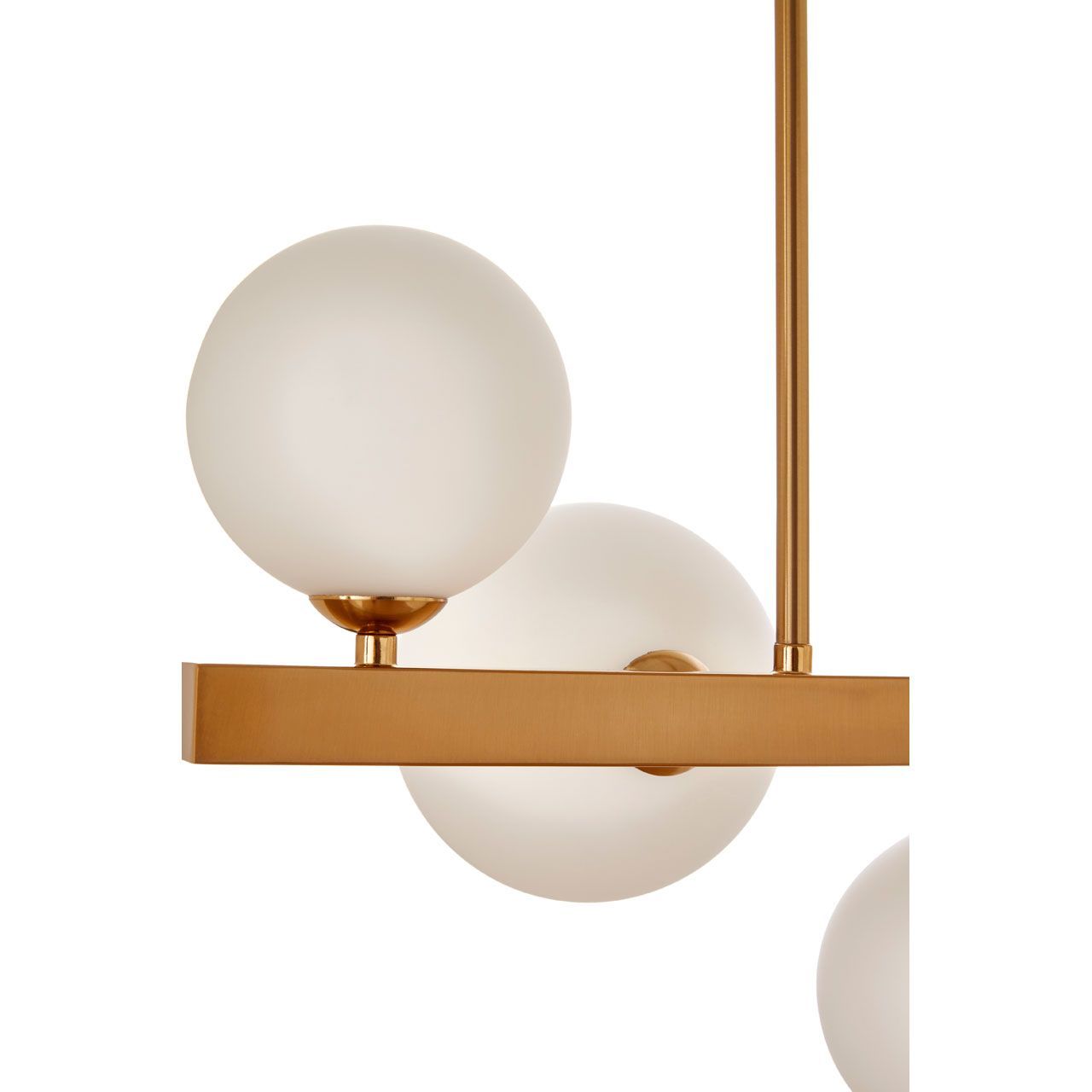 Abira 7Lt Linear Pendant - Bronze 