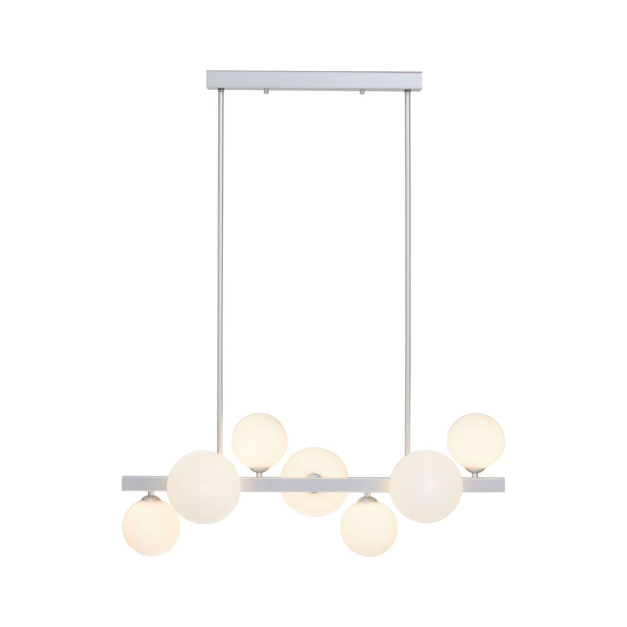 Abira 7Lt Linear Pendant - Chrome