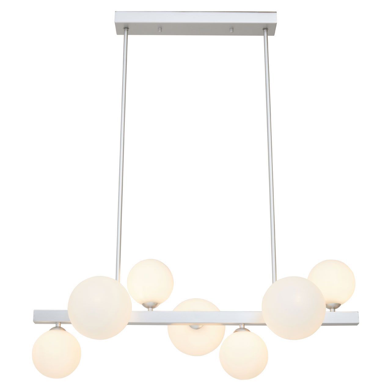 Abira 7Lt Linear Pendant - Chrome