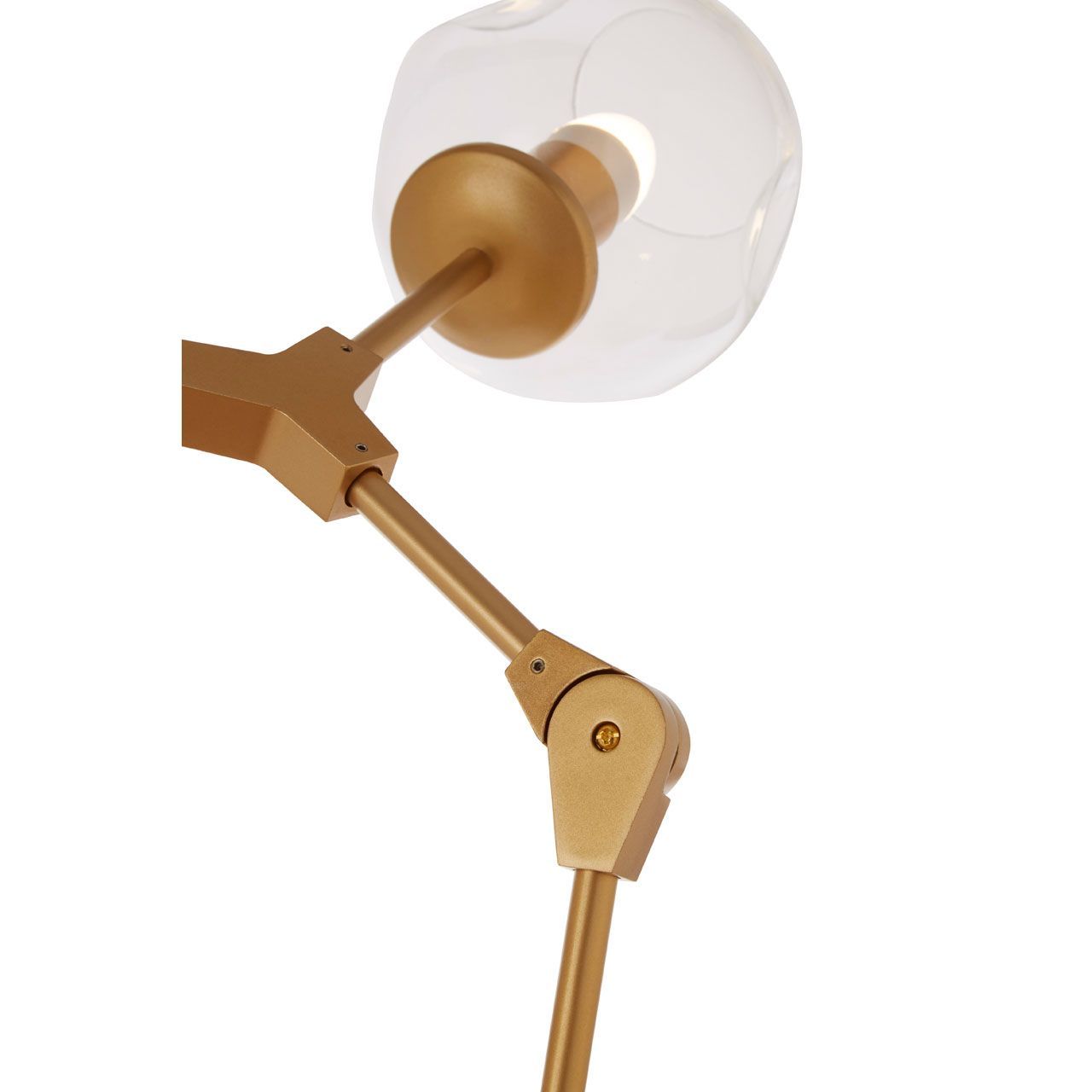 Abira 8/12Lt Gold Finish Pendant Lamp - Cusack Lighting