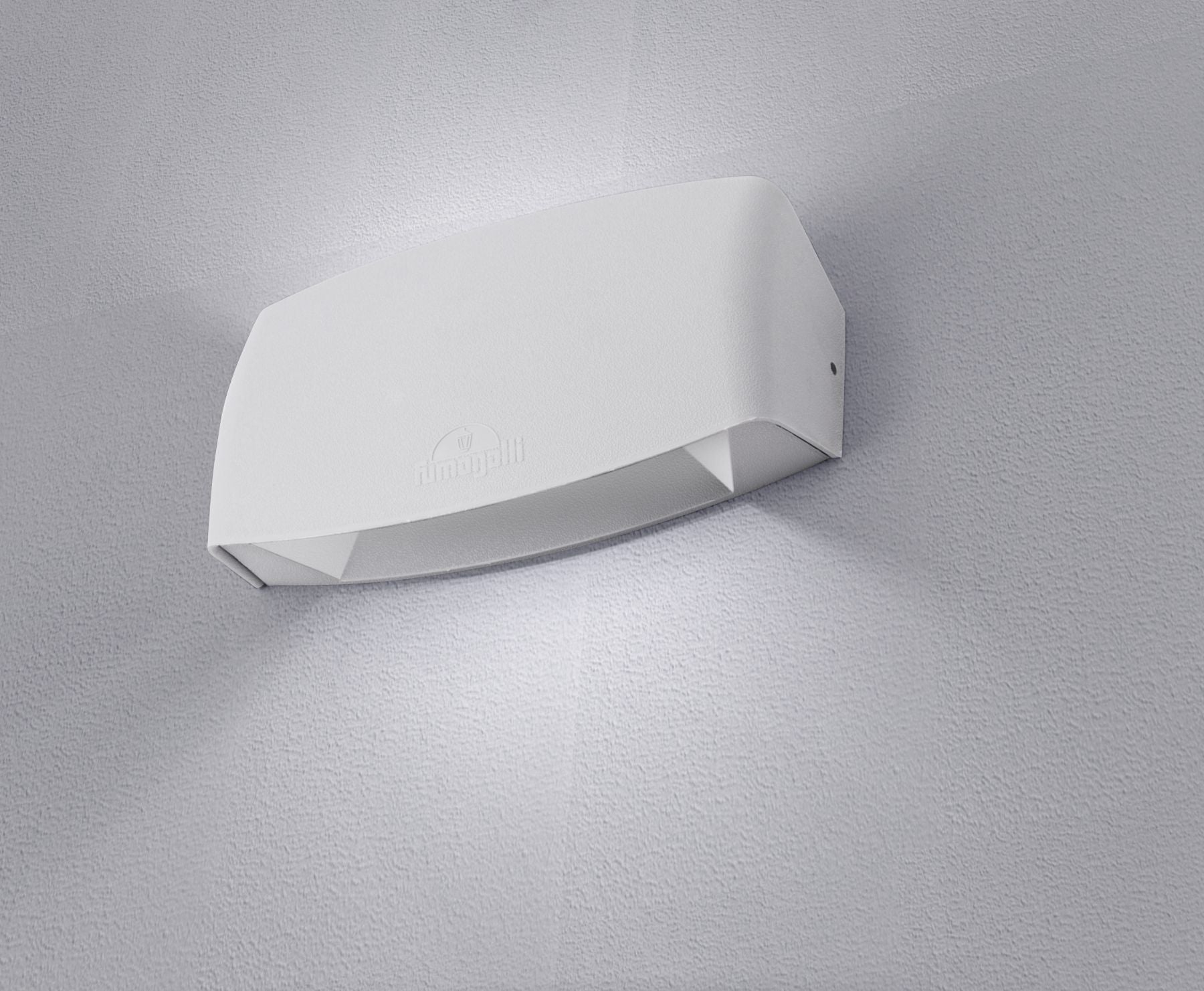 Abram 150/190/270mm Outdoor Up/Down Wall Light - Black/Grey Finish