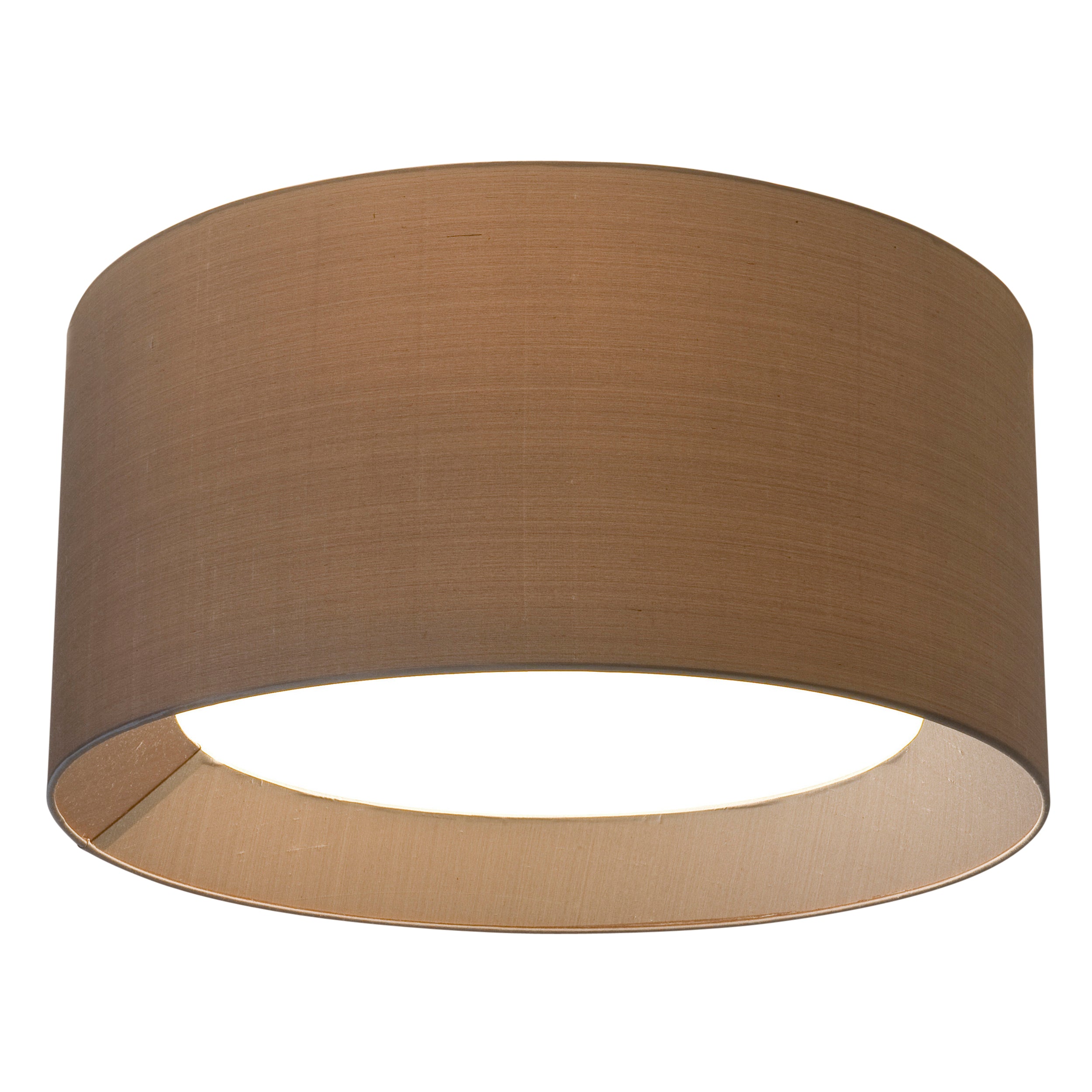 Bevel Round 450/600 Shade- Oyester/White Finish