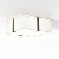 Elba Square 350/500 Shade- White/ Putty Finishes