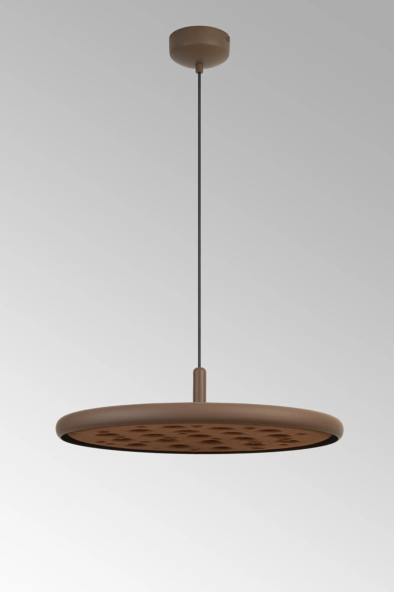Acustic 20W LED Pendant- Coffee Finish
