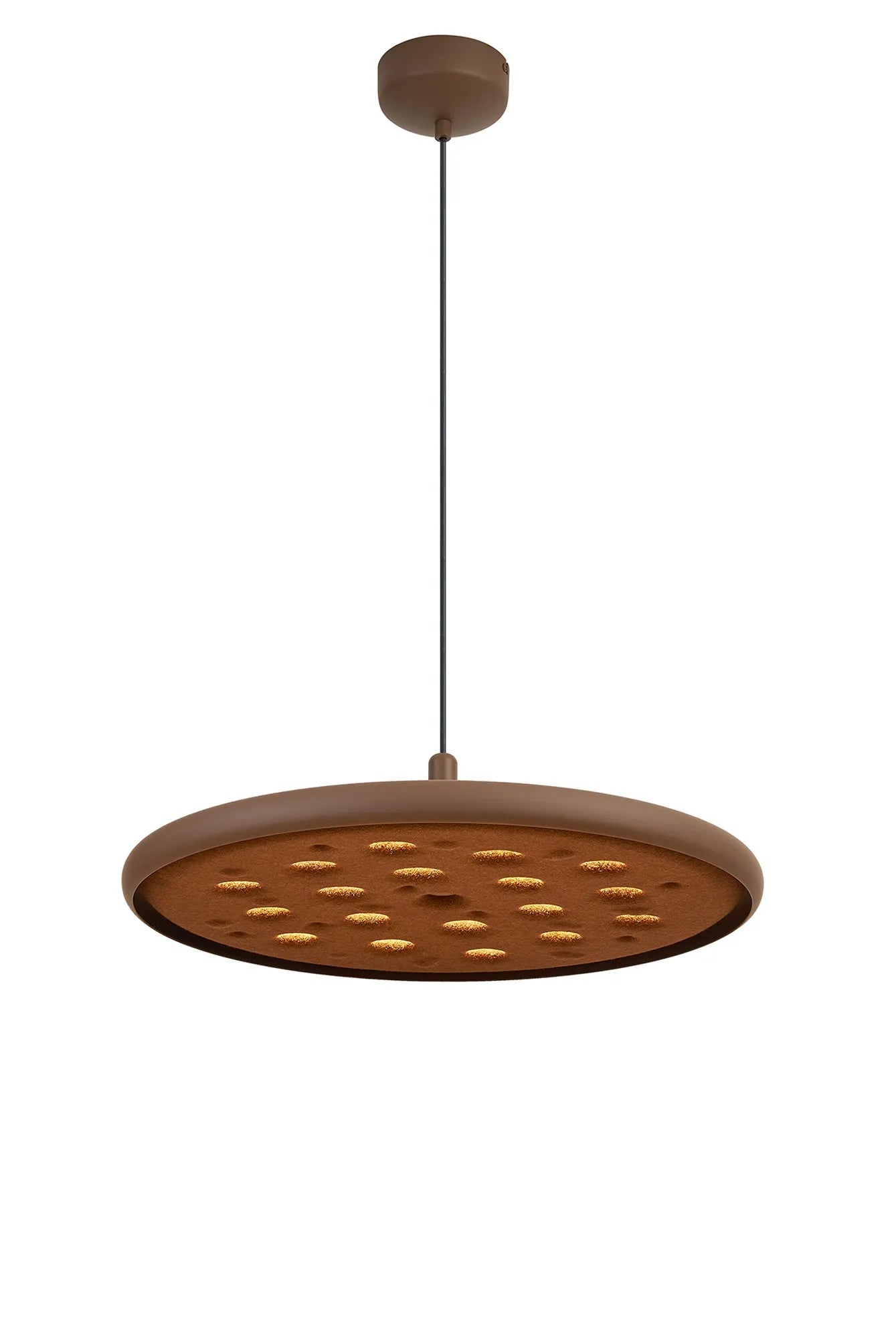 Acustic 20W LED Pendant- Coffee Finish