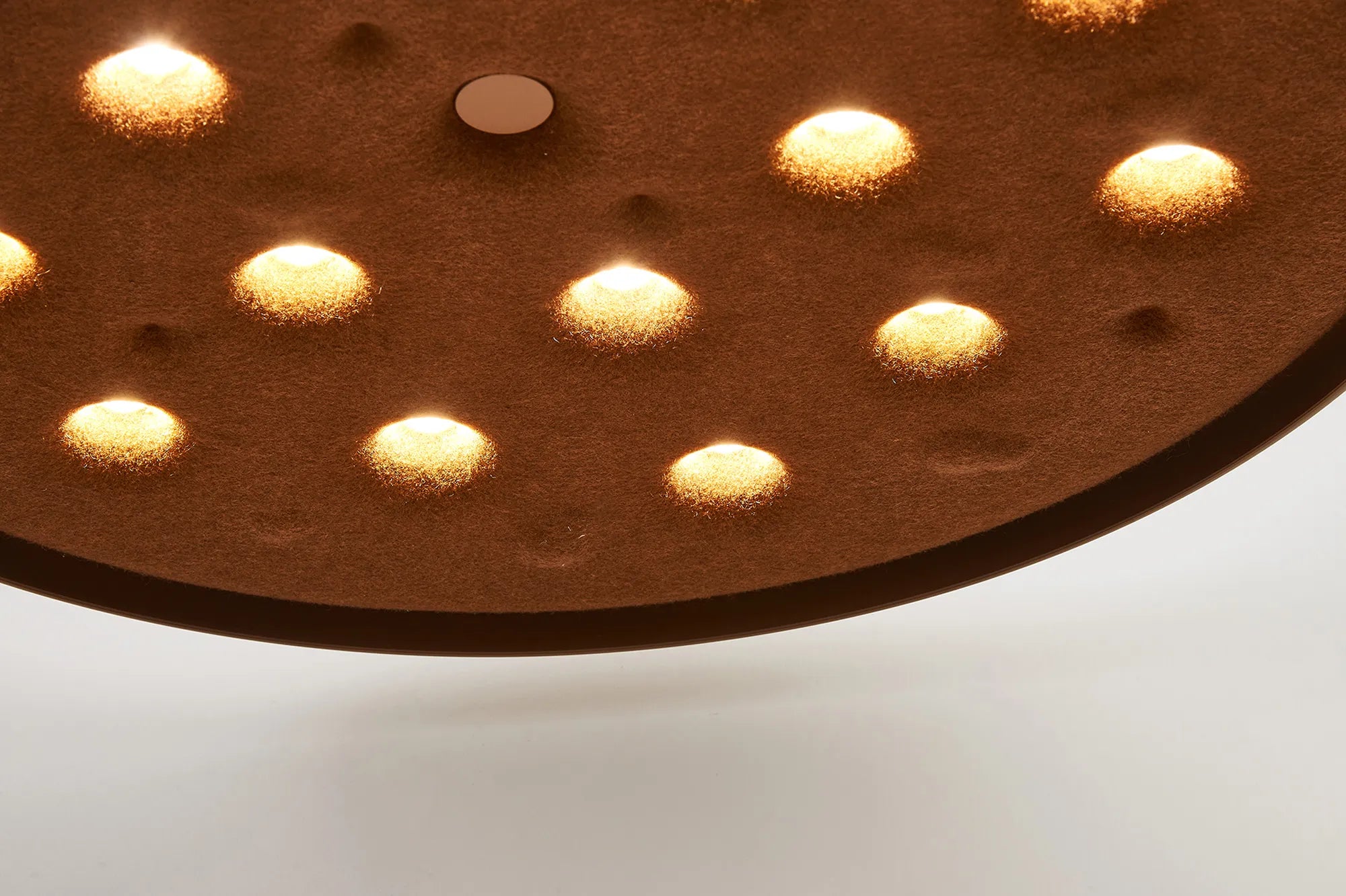 Acustic 20W LED Pendant- Coffee Finish
