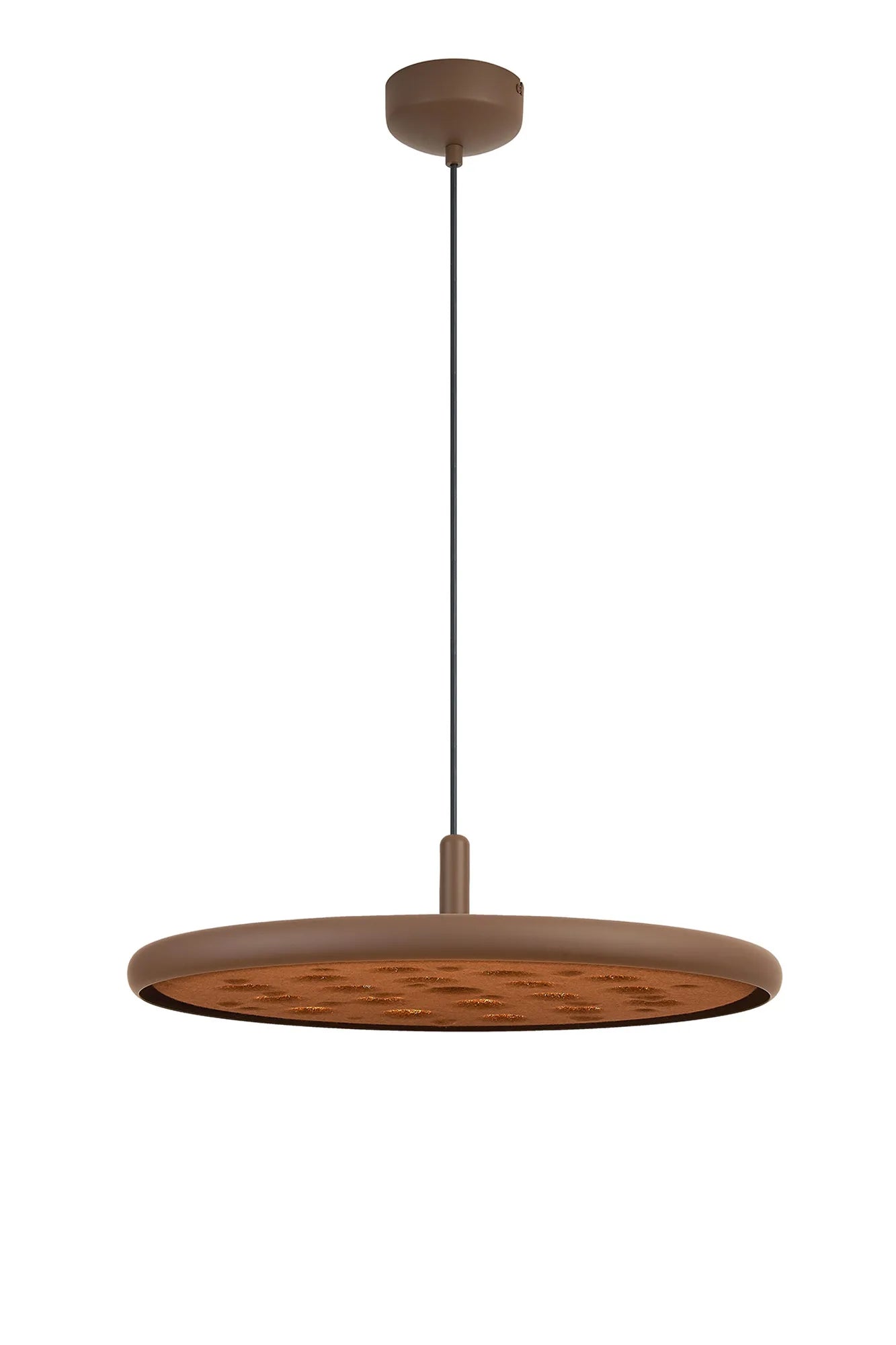Acustic 20W LED Pendant- Coffee Finish