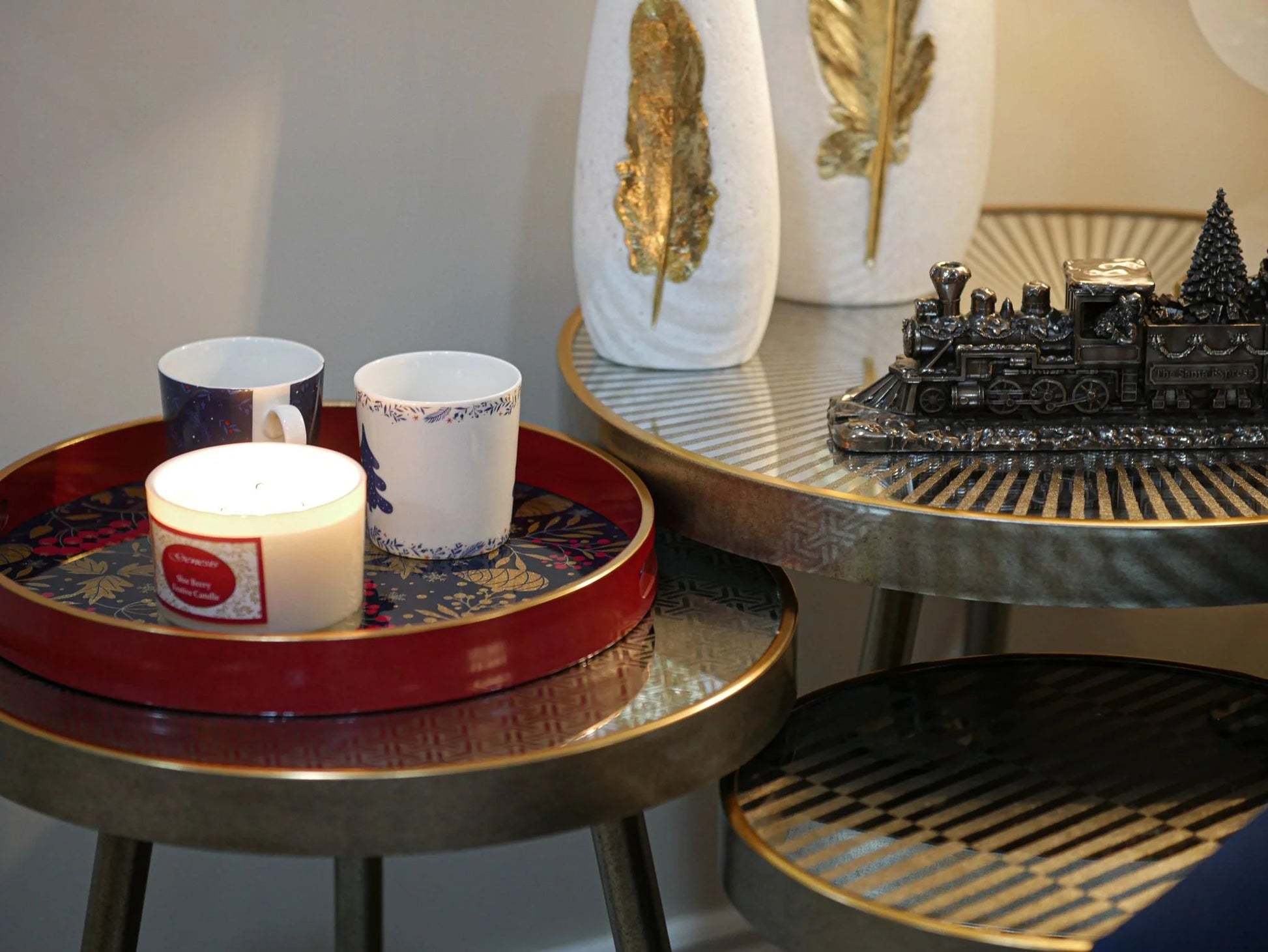 Adelina Table - Sleek Distressed Finish