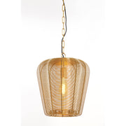 Adeta 1Lt Pendant Matt Black/ Gold - Various Sizes