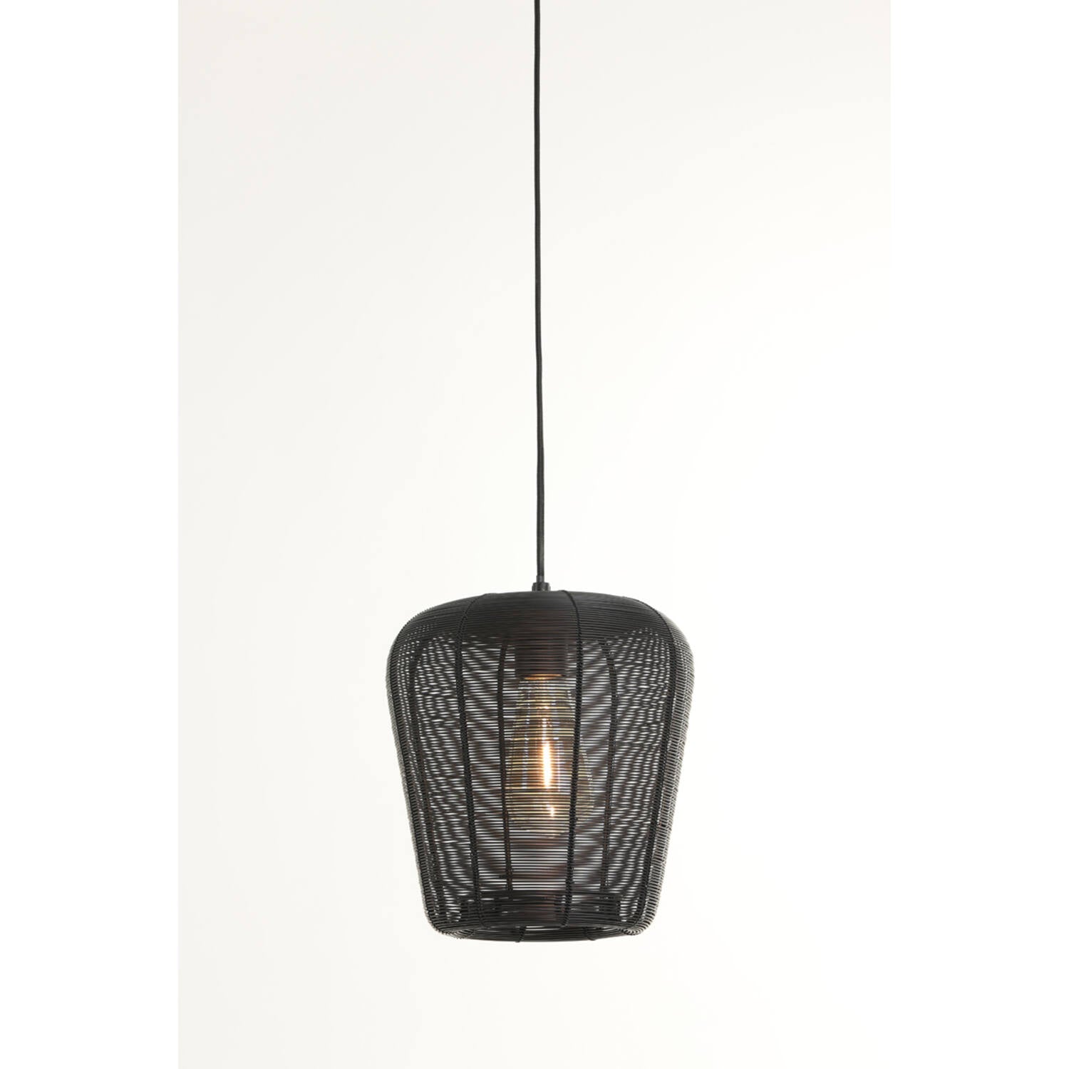 Adeta 1Lt Pendant Matt Black/ Gold - Various Sizes