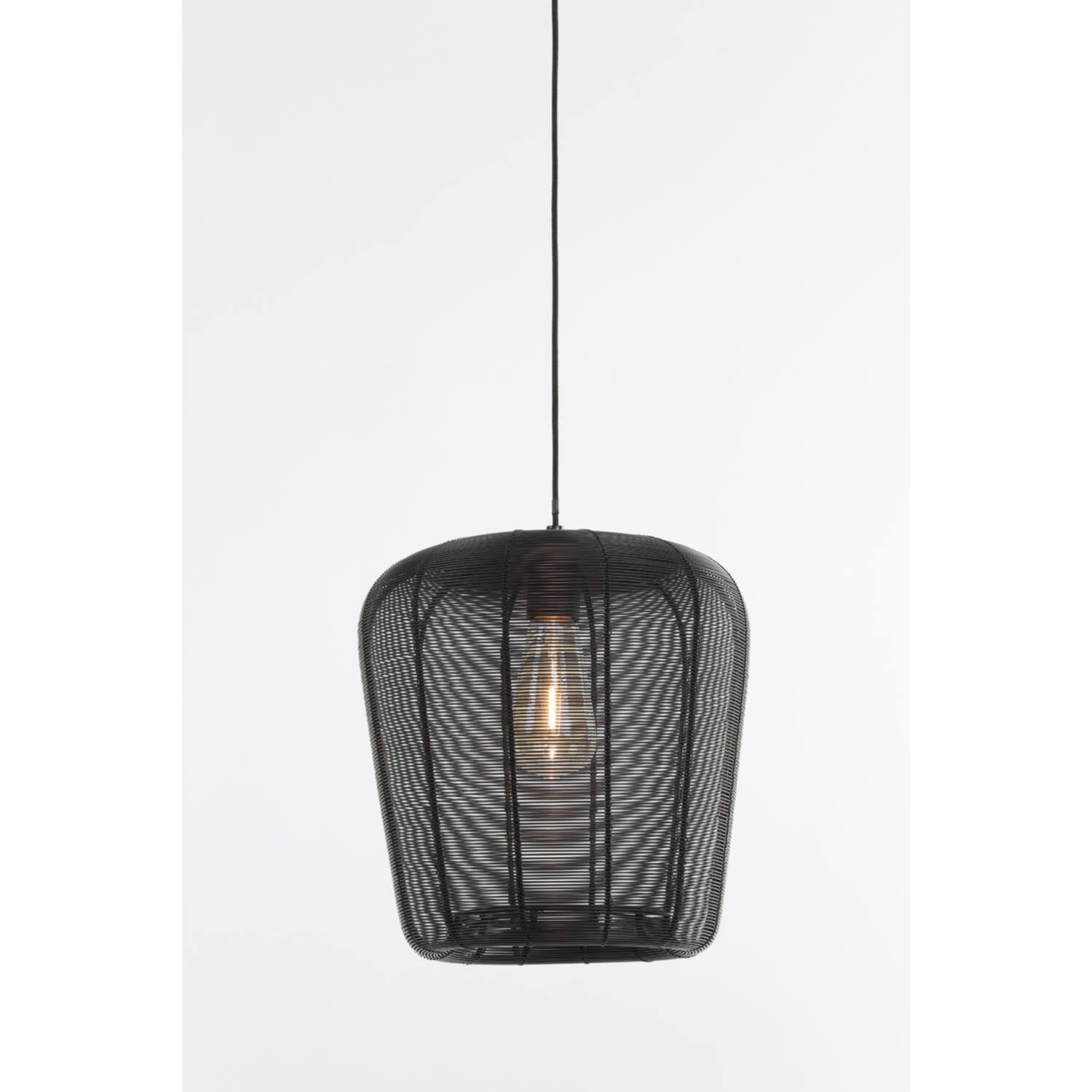 Adeta 1Lt Pendant Matt Black/ Gold - Various Sizes