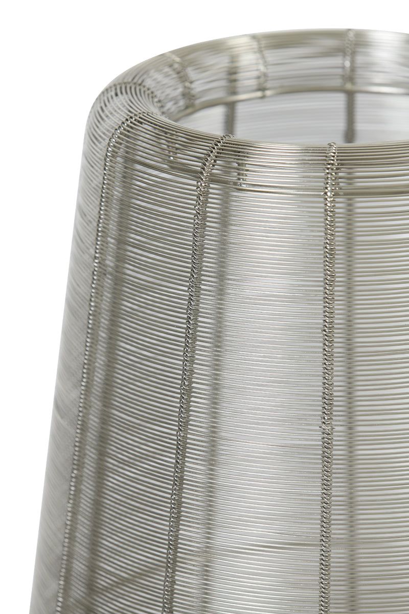 Adeta Large Floor Lamp Tripod - Nickel Finish