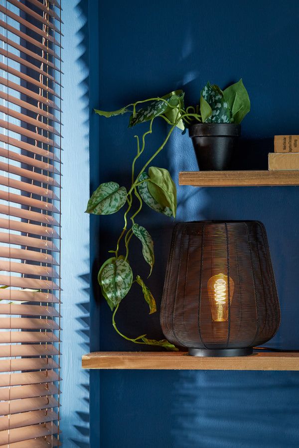 Adeta Table Lamp - Matt Black Finish