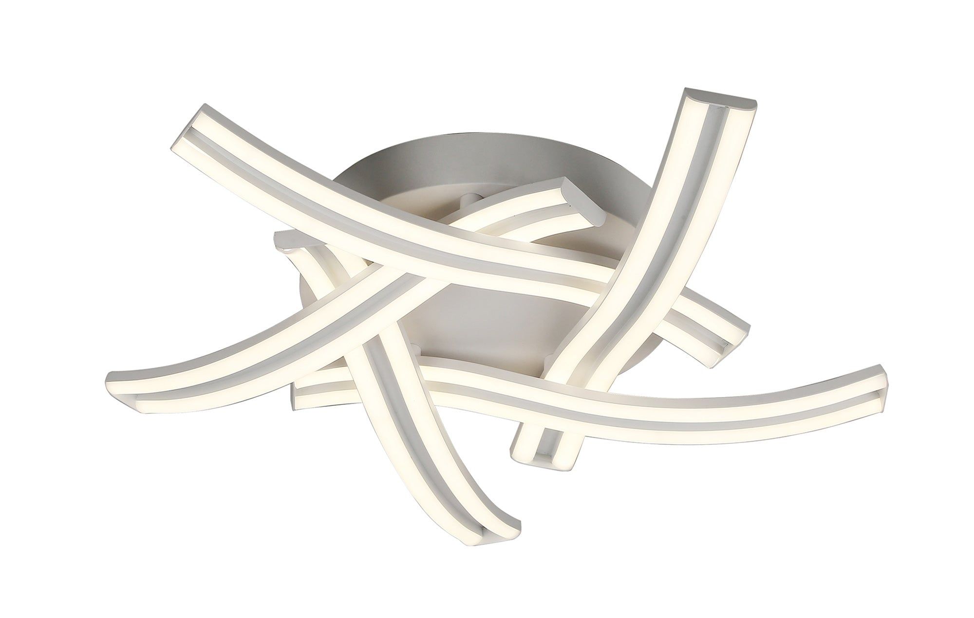 Aesthet 6/5/3 Light Ceiling, White, 3yrs Warranty Flush Light