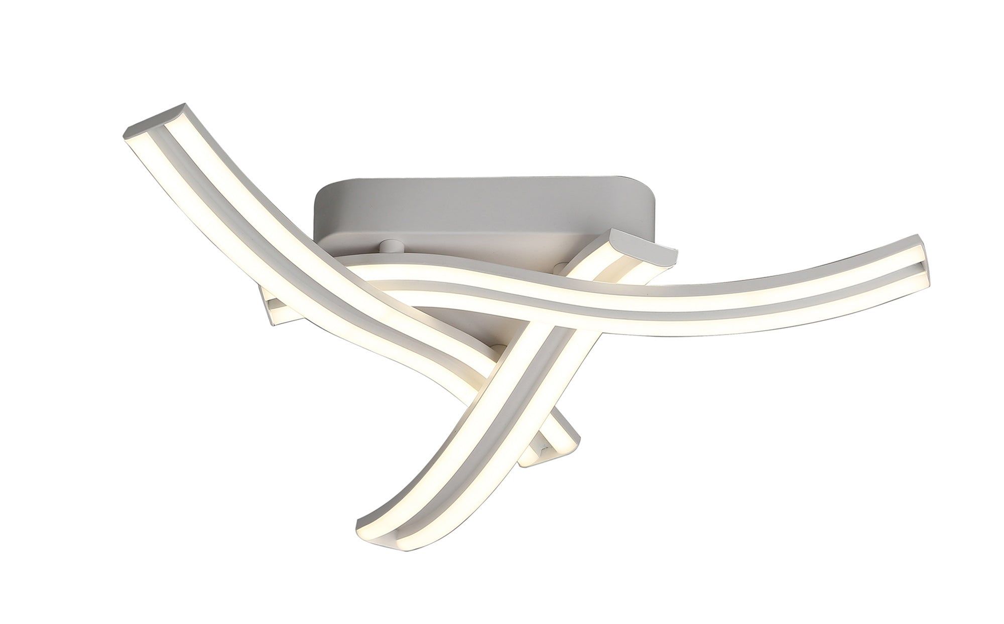 Aesthet 6/5/3 Light Ceiling, White, 3yrs Warranty Flush Light