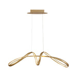 Agora Large Oval Pendant, 1 x 39W LED, 3000K, 1950lm, Sand Gold, 3yrs Warranty