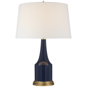 Sawyer Table Lamp - Midnight Blue/Tea Stain Crackle