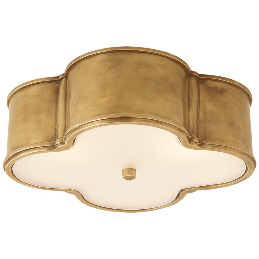 Basil 17" Flush Mount- Various Finishes