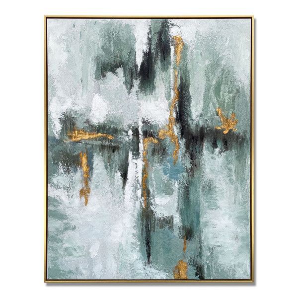 Akana Wall Art - Gold Finish Frame